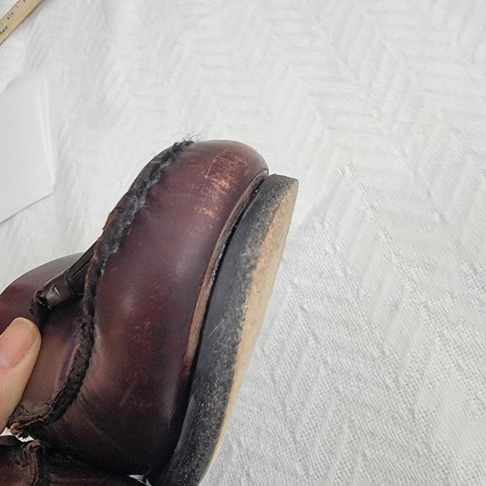 G.H. Bass‎ & Co Weejuns Layton Tassel Loafers Kiltie Burgundy Sz 10.5 E Made USA
